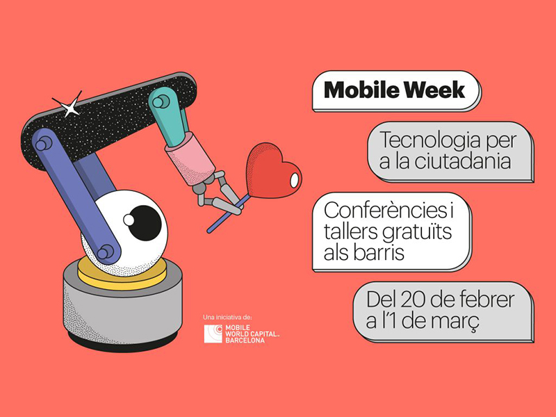 La Mobile Week vuelve a Nou Barris con el objetivo de acercar la tecnología a la ciudadanía