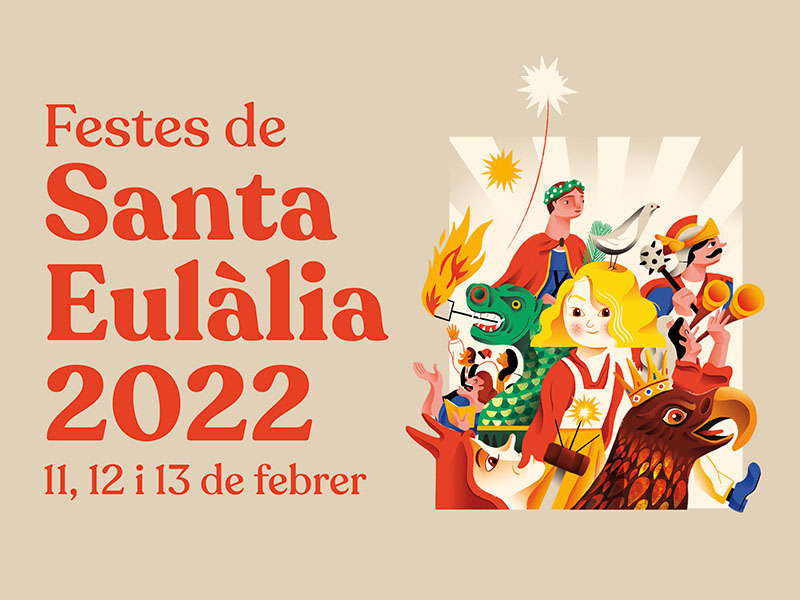 Nou Barris celebra las Fiestas de Santa Eulàlia el 19 de febrero
