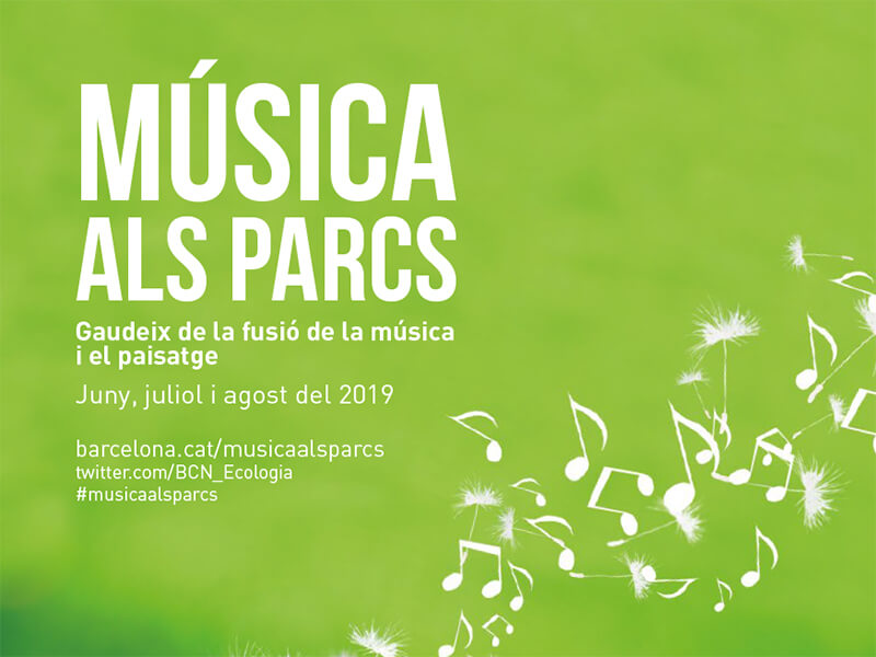 Julio concentrará los conciertos de “Música al Parc” en Nou Barris