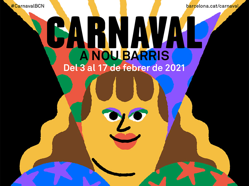 ¡Carnaval (con mascarilla) en Nou Barris!