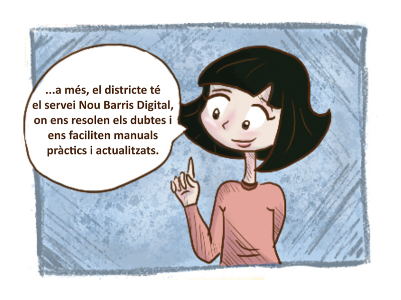 Nace el cómic “Nou Barris Digital”